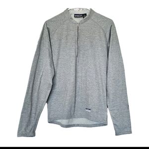 Patagonia Women’s Polartec Gray 1/4 Zip Size Small Longsleeve Sweater
